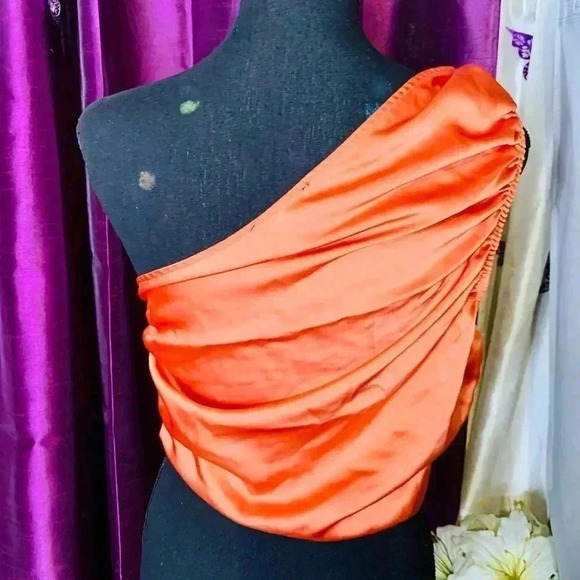 💜 3/25 Forever 21 One Shoulder Top - Picture 4 of 4